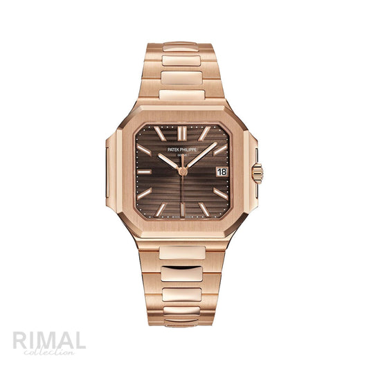 Patek Philippe | Cubitus Rose Gold Brown Dial - Free & Fast UAE Shipping