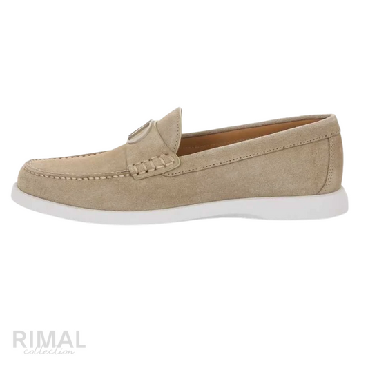 Dior Granville Suede Loafer – Beige – View 1