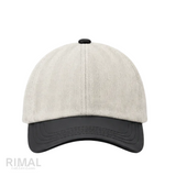 Berluti Cap | Leather Visor White