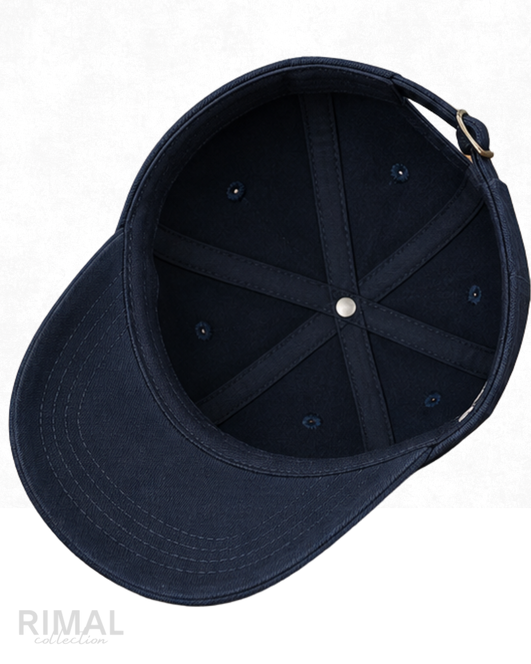 Brunello Cucinelli | Navy Blue baseball cap - View 3
