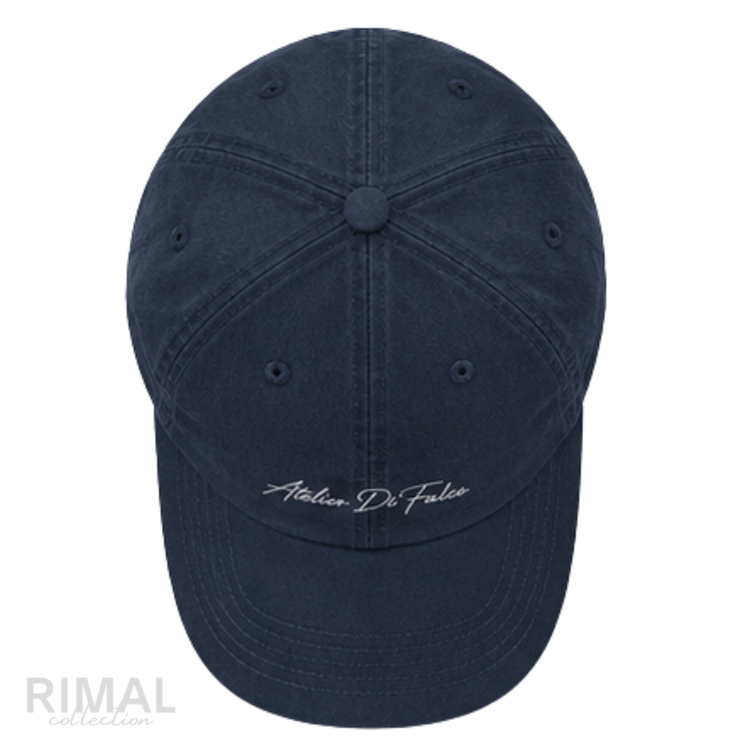 Atelier Di Falco | Script Logo Cap Navy - View 5