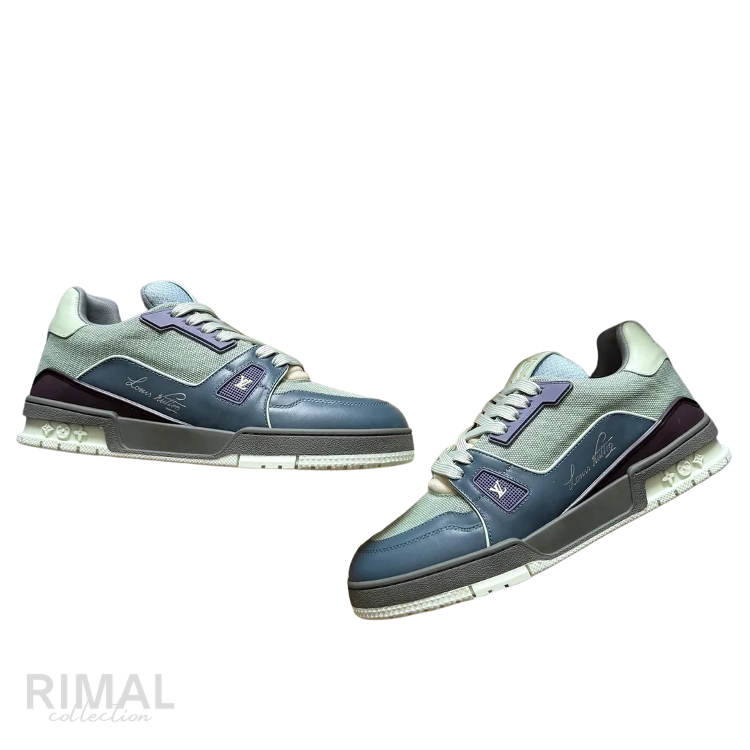 Louis Vuitton LV Trainer Sneakers – Green - View 4