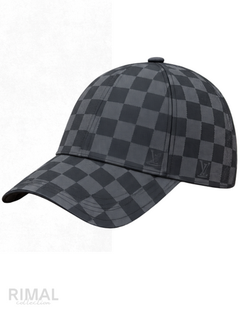 Louis Vuitton | black and grey checkered baseball cap - View 2