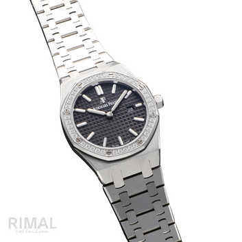 Audemars Piguet Royal Oak – Black & Silver - View 2