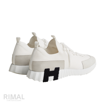 Hermès Lift Slip-On Sneakers – White - View 2