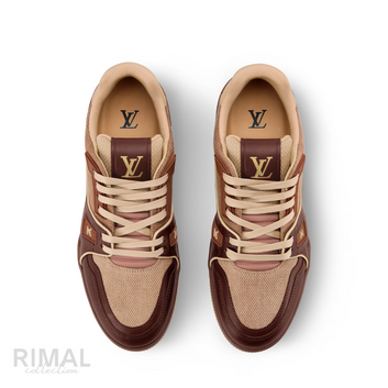Louis Vuitton LV Trainer Sneaker – Maroon & Brown - View 2