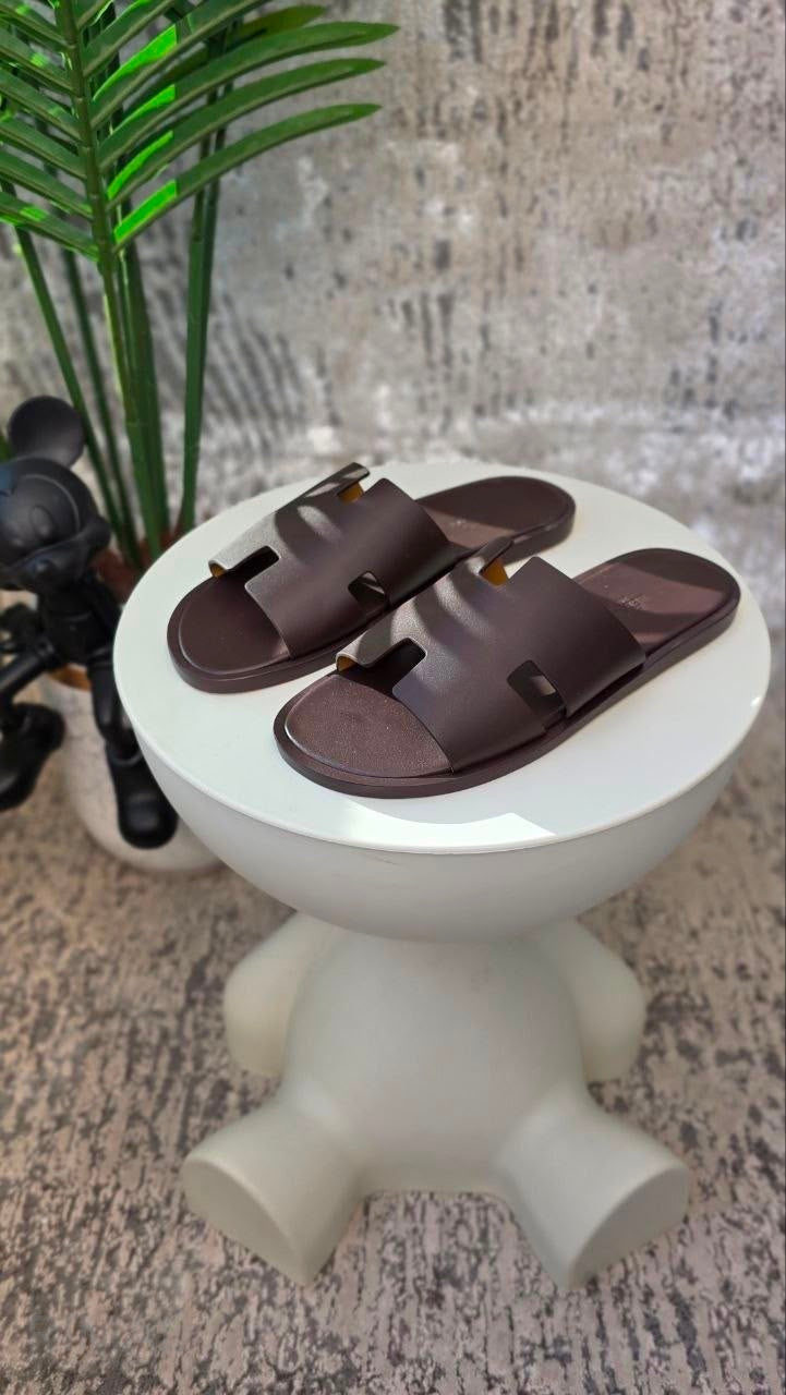 Hermès Izmir Sandals – Brown - View 10