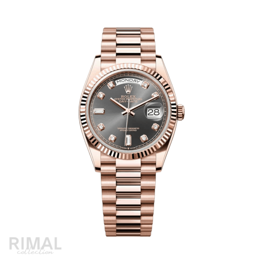 Rolex Day-Date Slate Gray Dial Watch