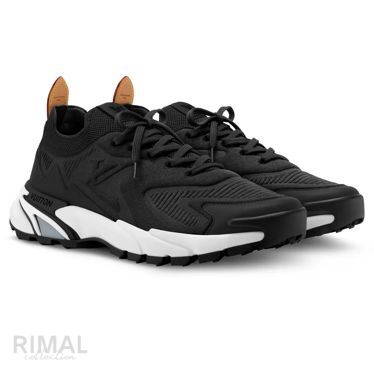 Louis Vuitton LV Runner Tatic Sneakers – Black & White - View 4