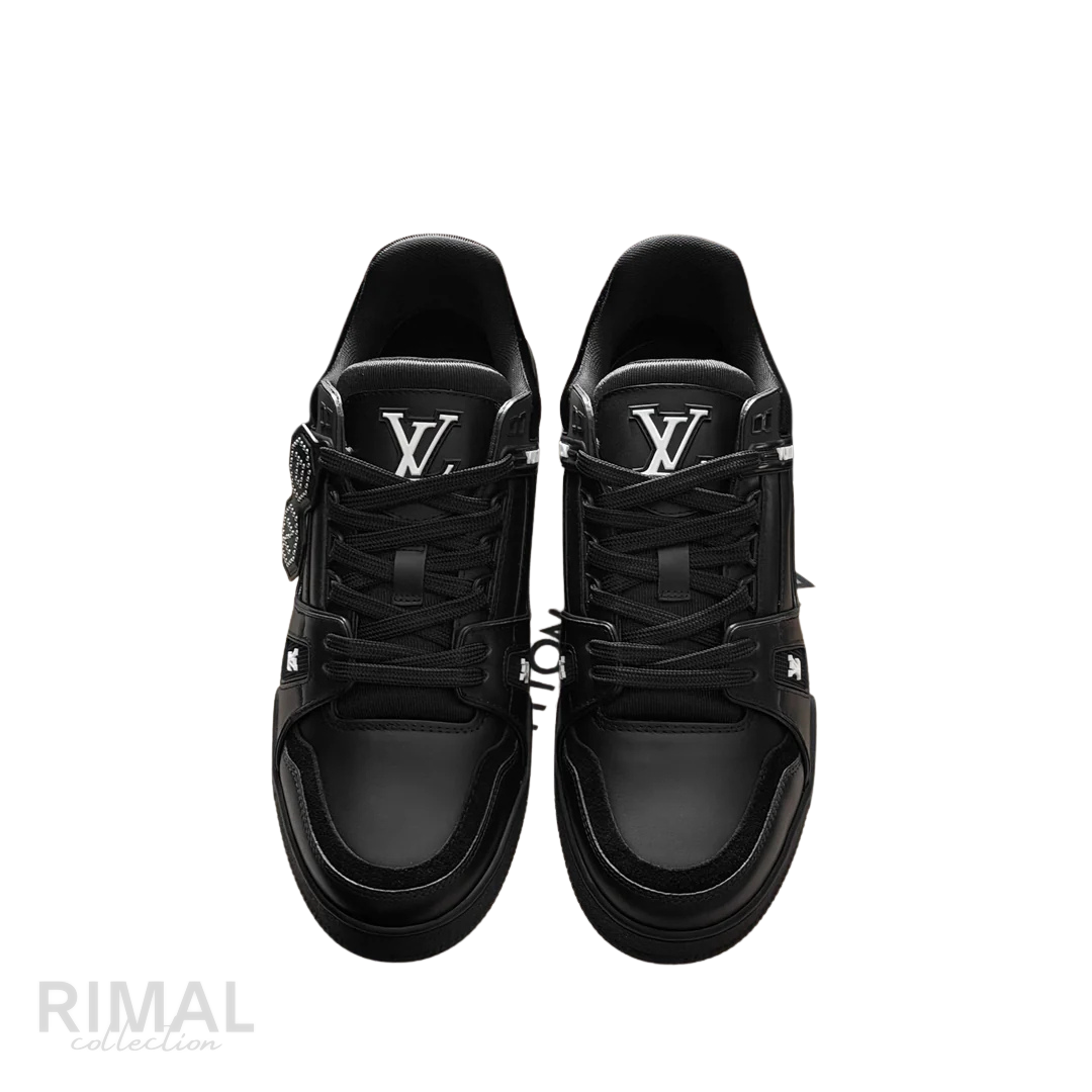 Louis Vuitton LV Trainer Black Sneakers - View 4
