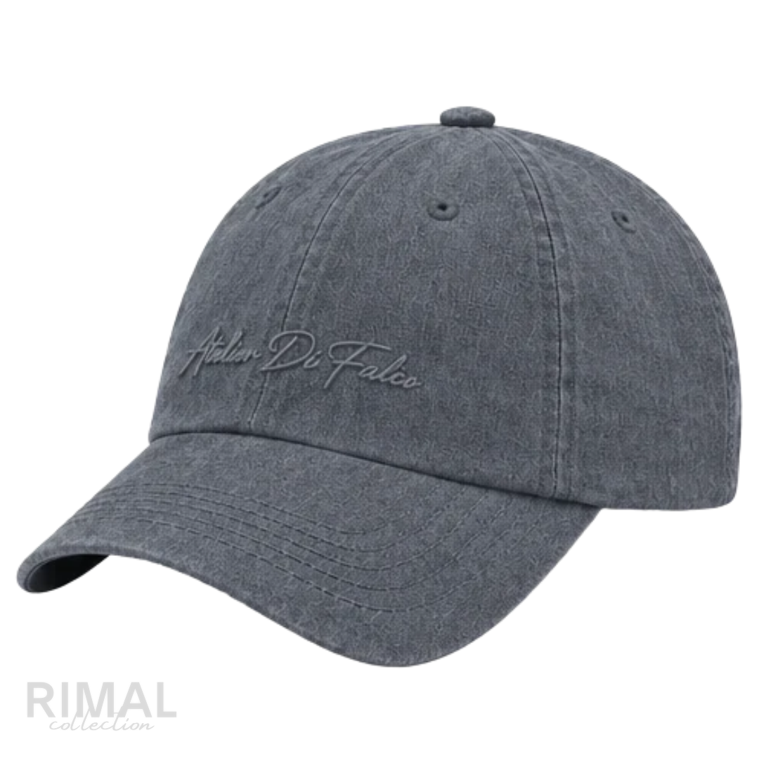 Atelier Di Falco | Script Logo Cap grey - View 2