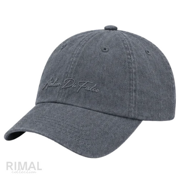 Atelier Di Falco | Script Logo Cap grey - View 2