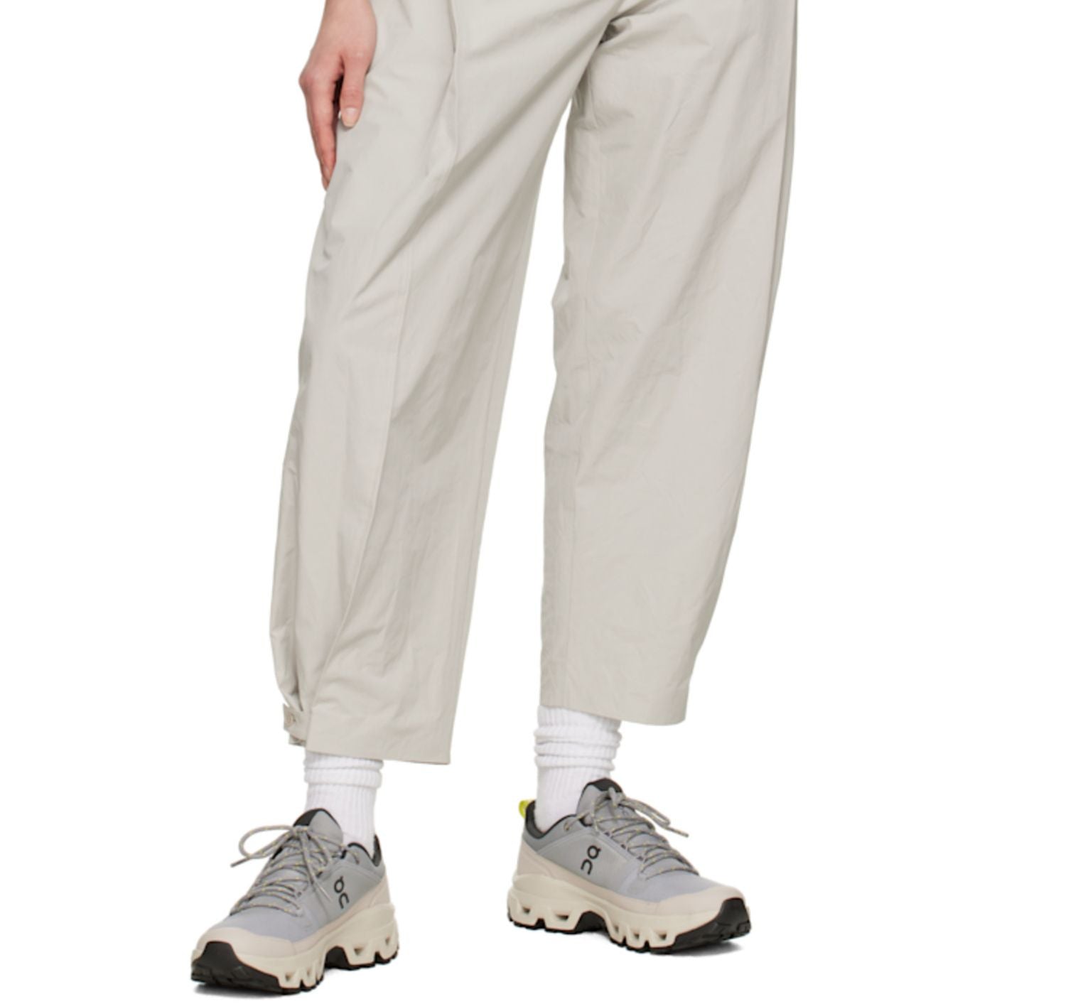 On Cloud | Cloudhorizon Waterproof Sneakers – Grey / Off White – Product Image 4