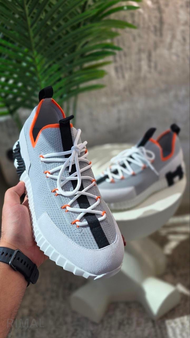 Hermès | Lift Slip-on Sneakers Multicolore Beige Galet - View 5