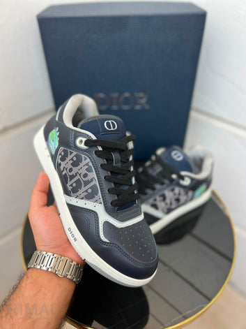 Dior x Otani Workshop B27 Low-Top Sneakers – Black - View 2