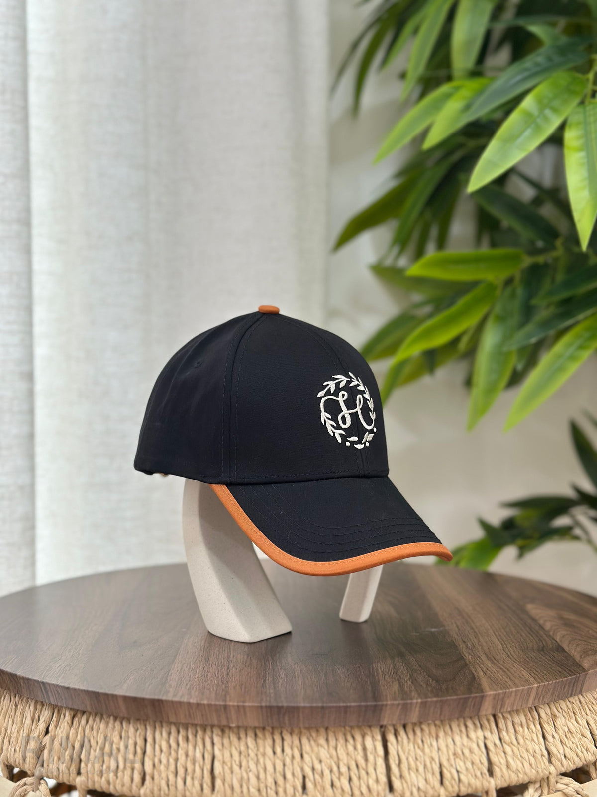 Hermès Nevada "H" Cap (Off-White/Marine)