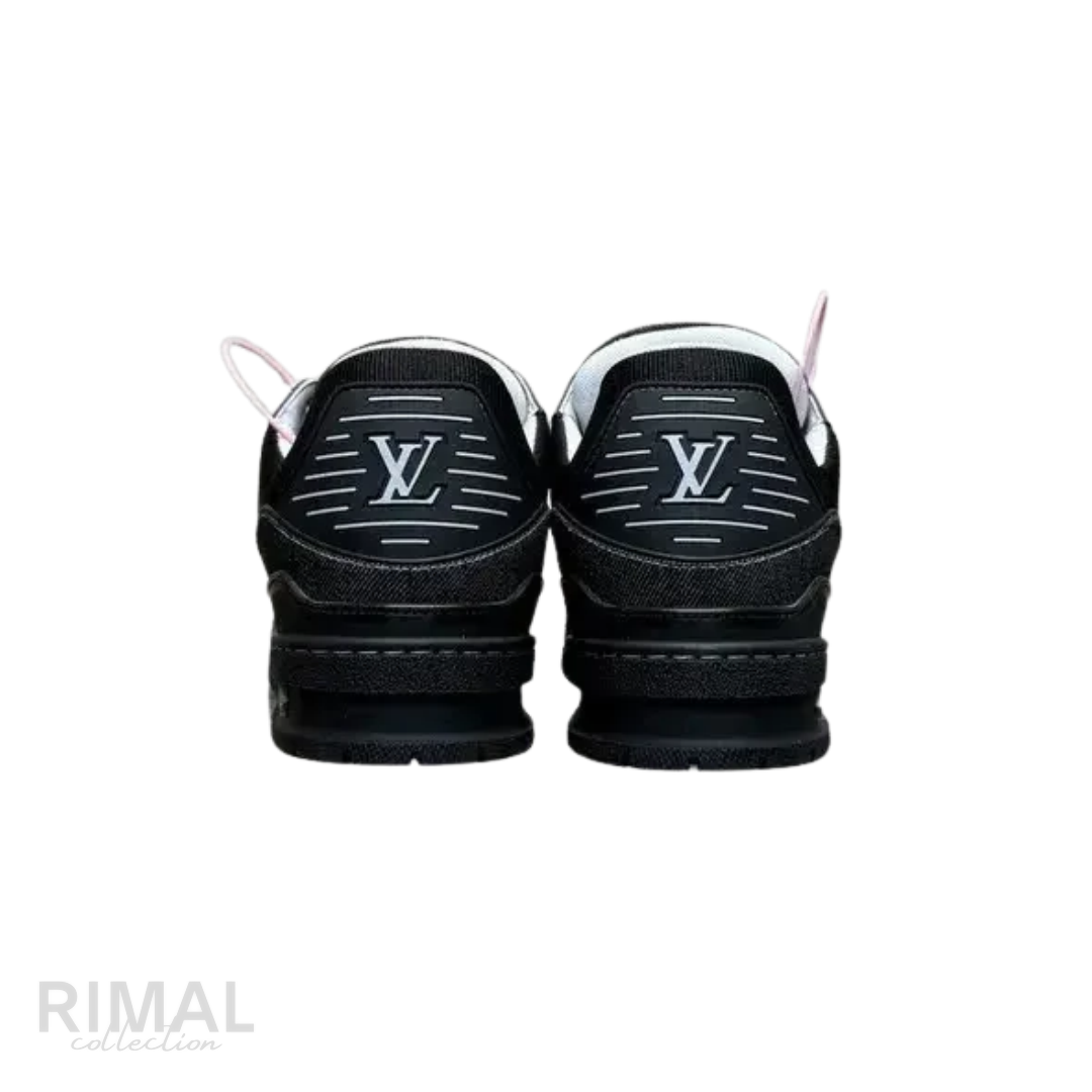 Louis Vuitton LV Trainer Denim Sneaker – Black - View 3