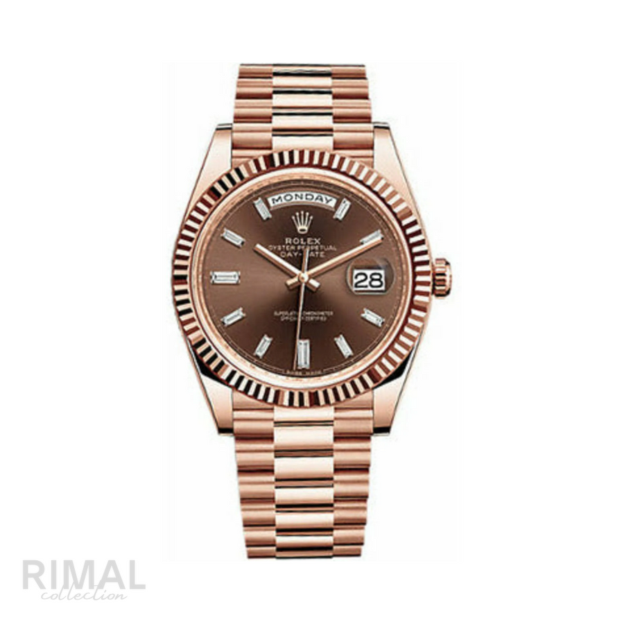 Rolex Day-Date Watch - 40 Rose Gold 228235