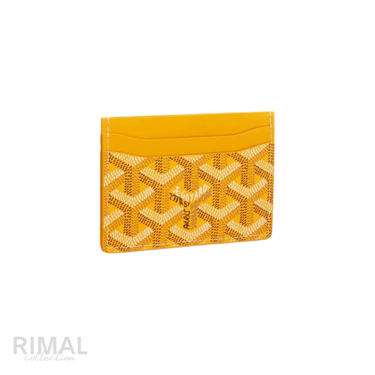 Goyard Saint Sulpice Card Holder – Yellow - View 1