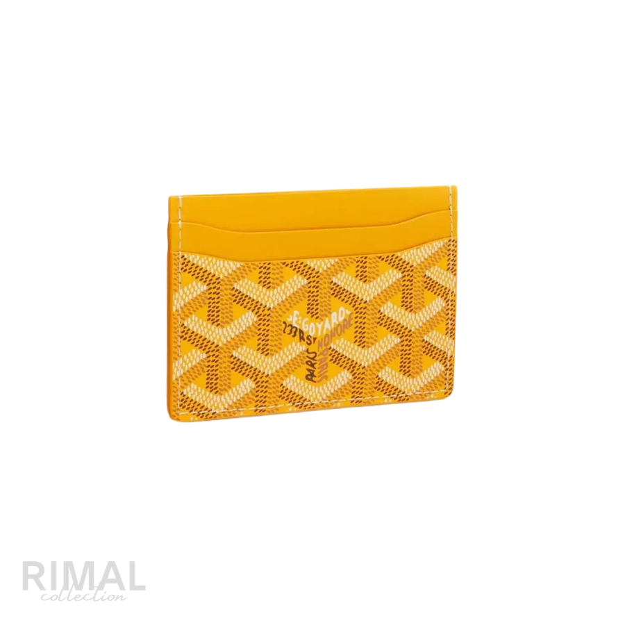 Goyard Saint Sulpice Card Holder – Yellow