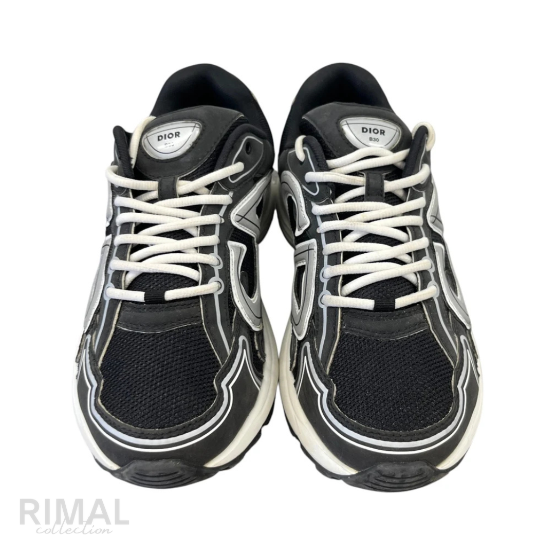 Dior | Men's B30 Low Trainers Black - View 4