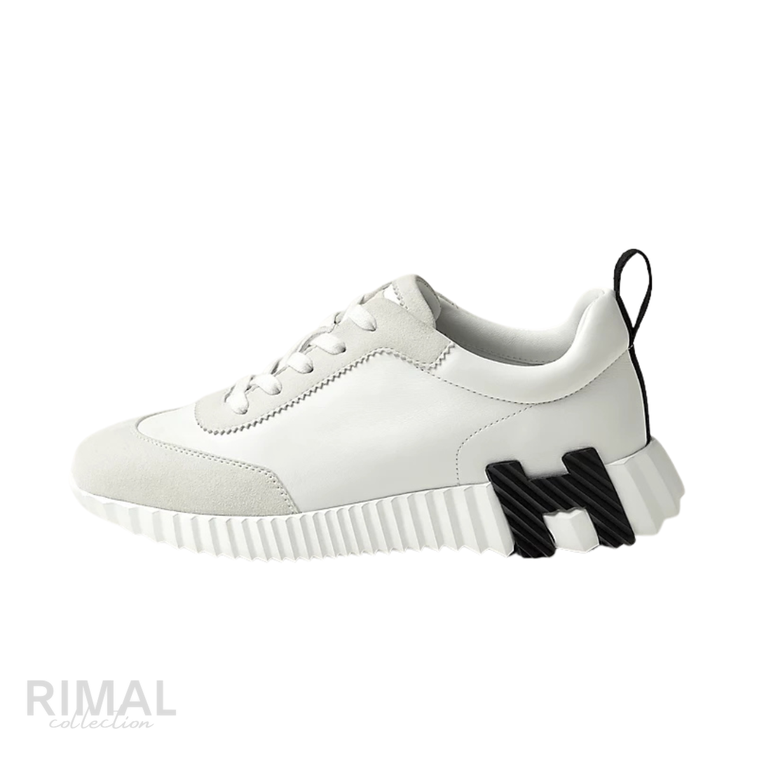 Hermès Bouncing Sneakers – Smooth White - View 1