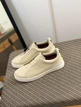 Zegna Footwear | Triple Stitch White