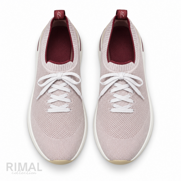Loro Piana 360 LP Lady Flexy Walk Wish Wool Sneakers – Pale Blush Pink - View 2