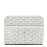 Goyard Jouvence Toiletry Pouch White