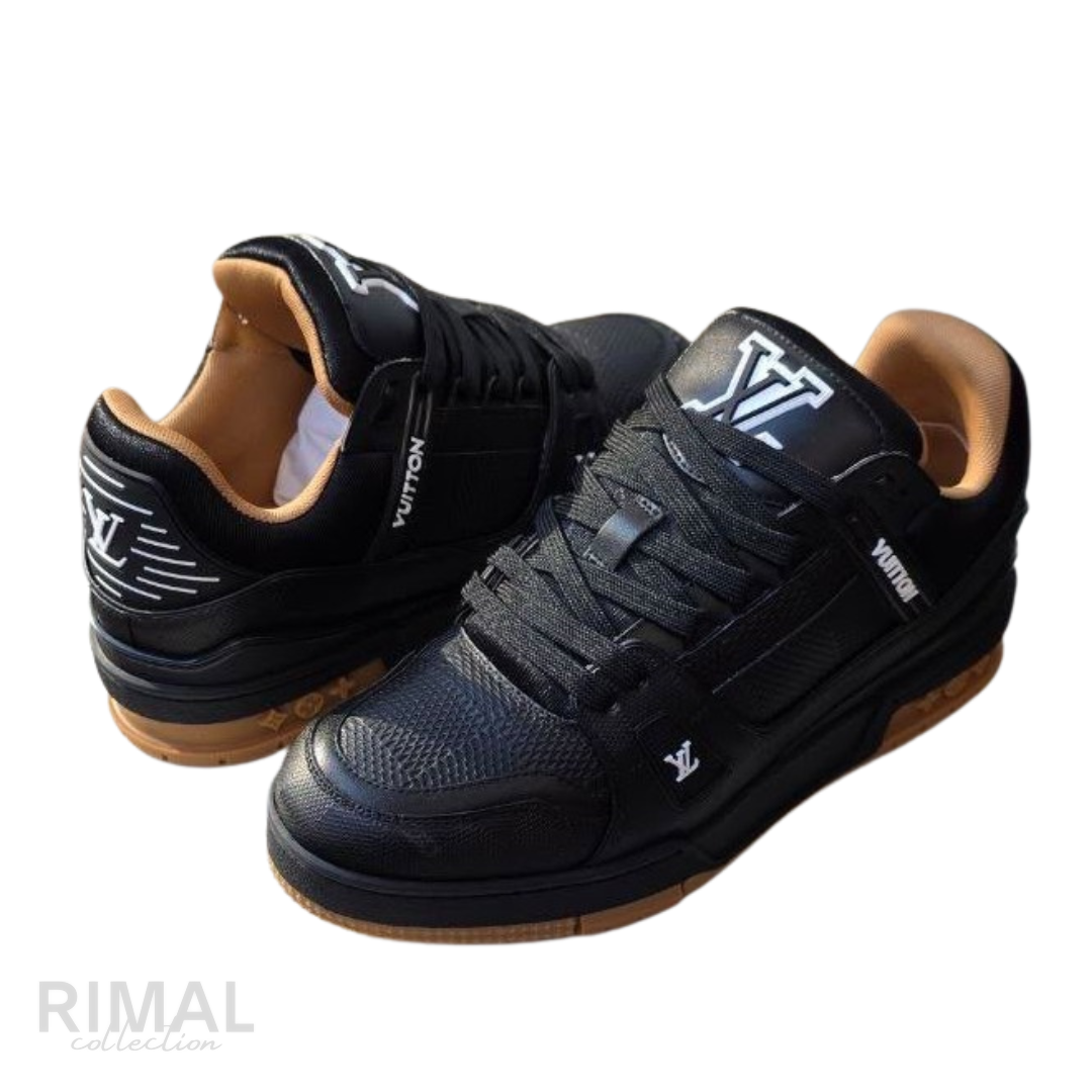 Louis Vuitton LV Trainer Sneakers – Black - View 4