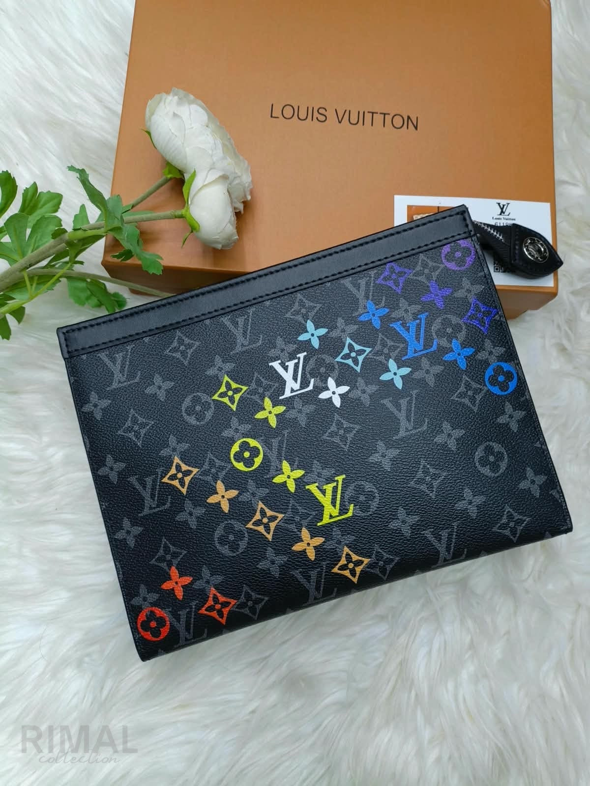 Louis Vuitton – LV x Takashi Murakami Monogram Multicolour Pouch