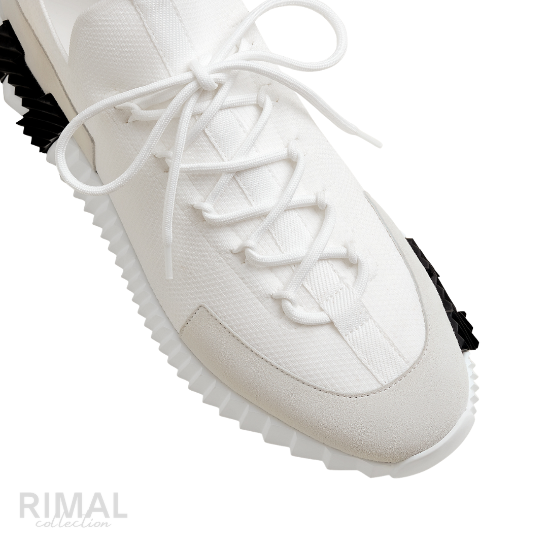Hermès Lift Slip-On Sneakers – White - View 4