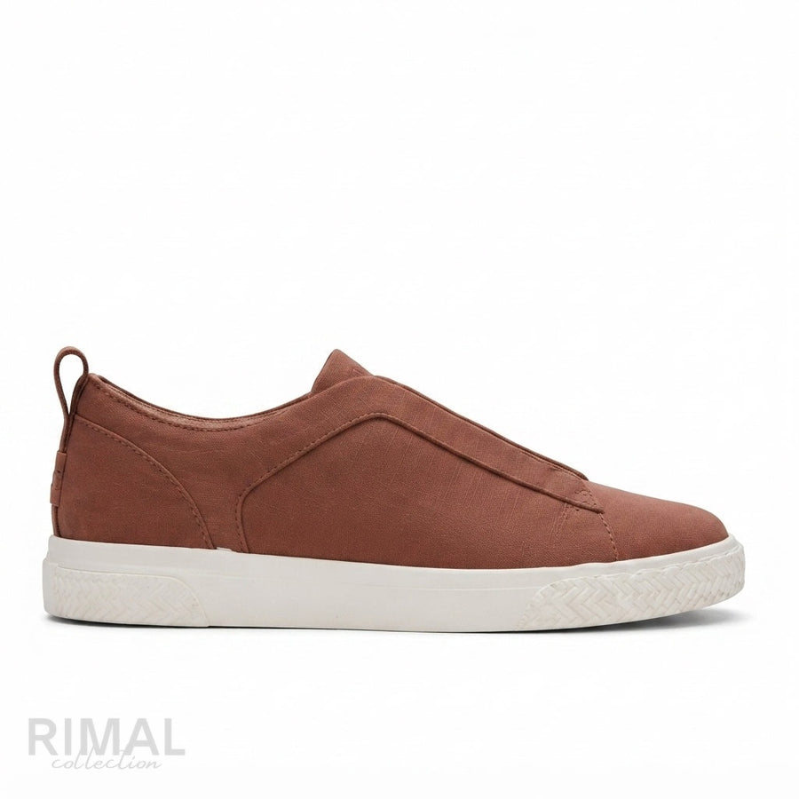 Zegna Footwear | Triple Stitch Brown