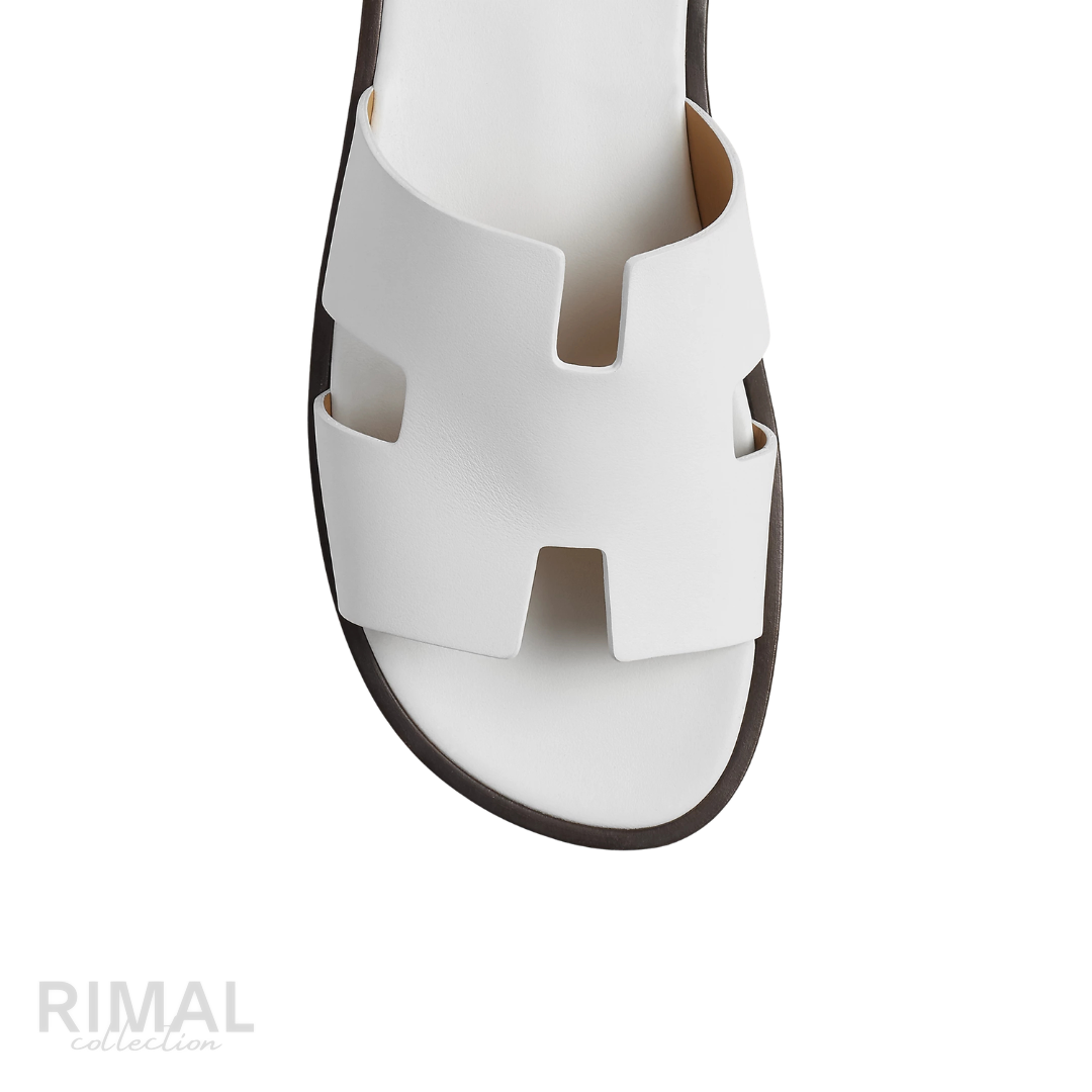 Hermès Izmir Sandals – White - View 4