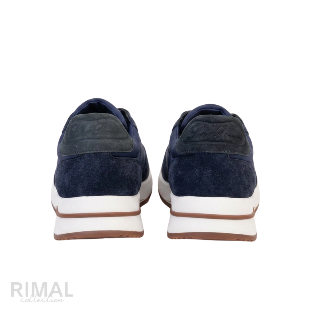 Loro Piana Week End Walk Sneakers – Navy Blue - View 4