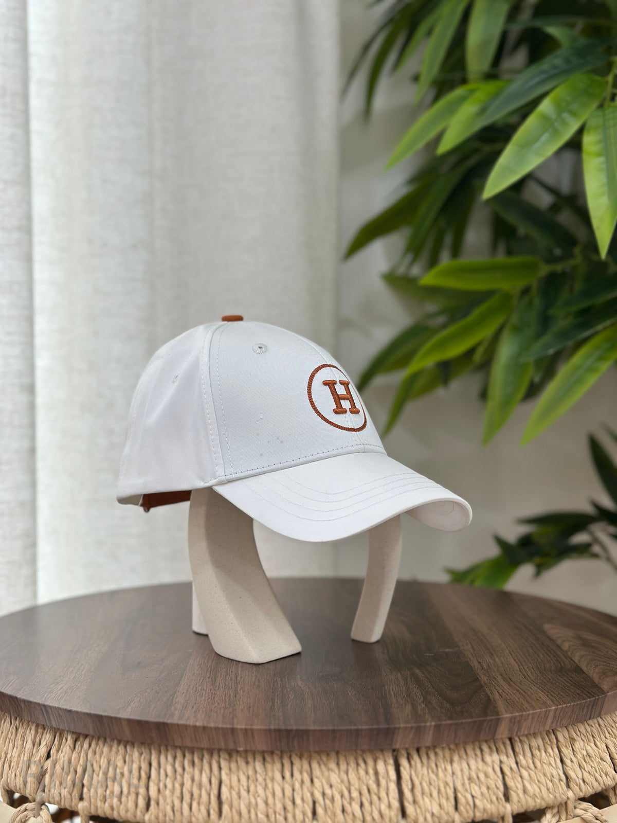 Hermès | Steppe Baseball Cap – Caramel / Black – Product Image 1