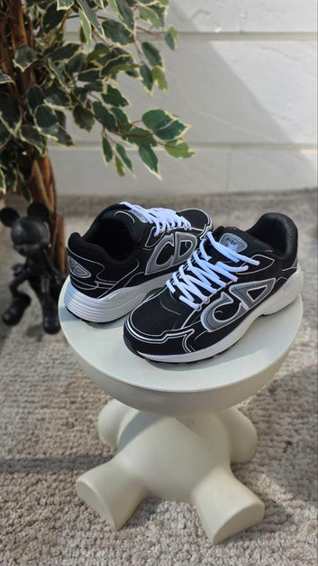 Dior B30 Sneakers – CD30 Signature – Black - View 2