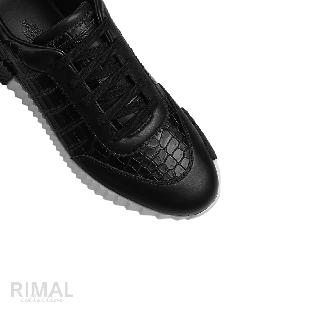 Hermès Bouncing Sneakers – Croc Black - View 4