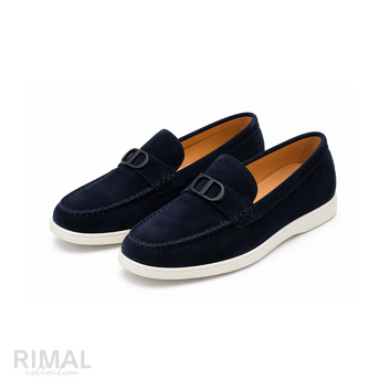 Dior Granville Loafers – Navy Blue - View 1