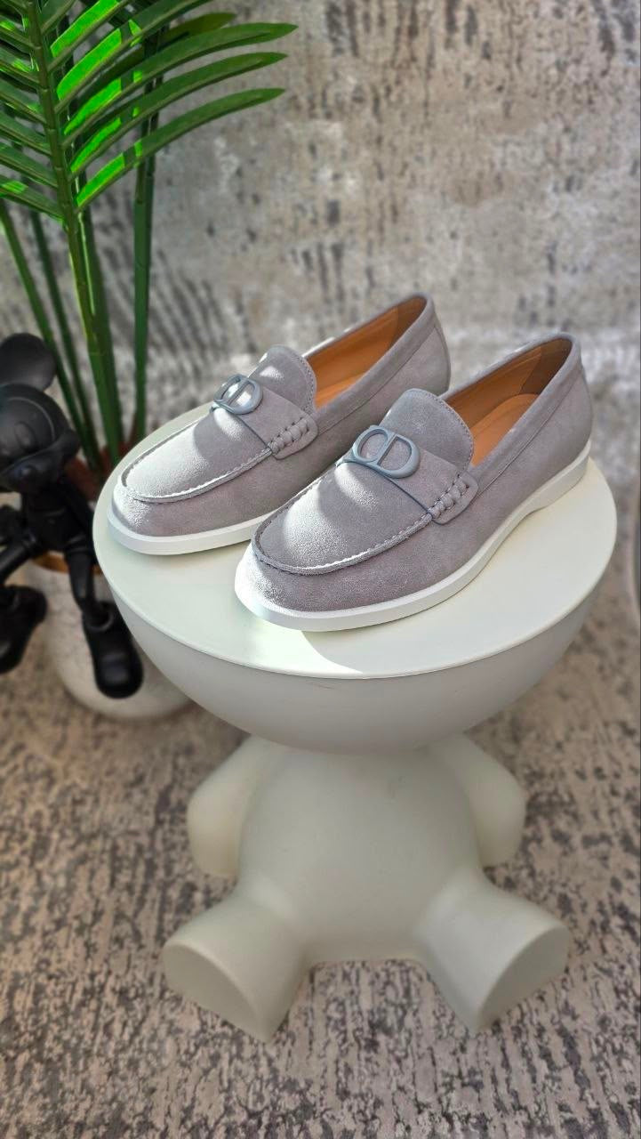 Dior Granville Suede Loafer – Grey – View 5