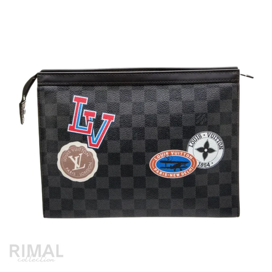 Louis Vuitton – Damier Graphite LV League Pochette Voyage MM