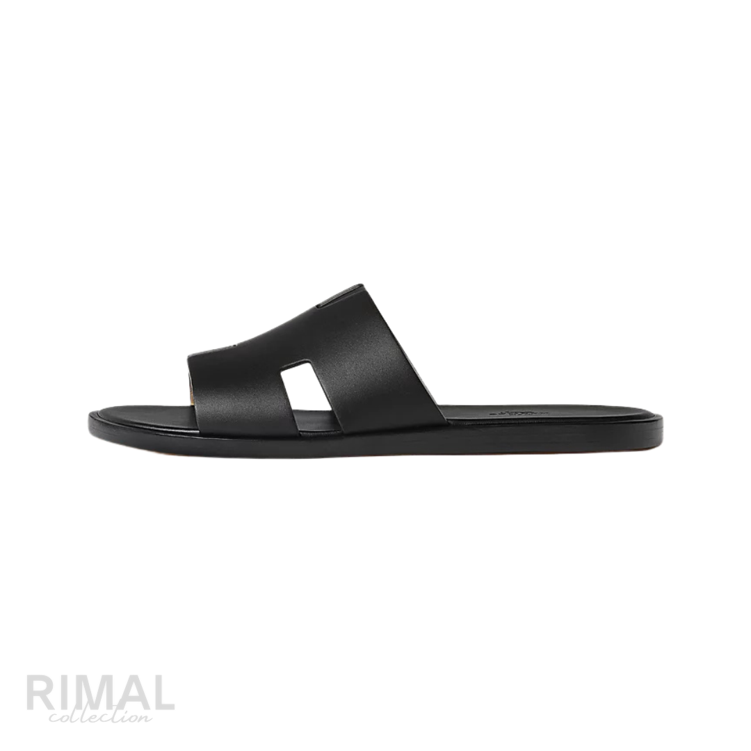 Hermès Izmir Sandal – Black – View 1