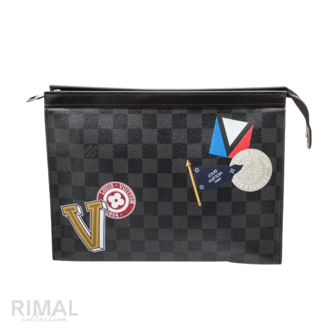 Louis Vuitton – Damier Graphite LV League Pochette Voyage MM