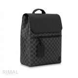 Louis Vuitton Backpack – Grey & Black