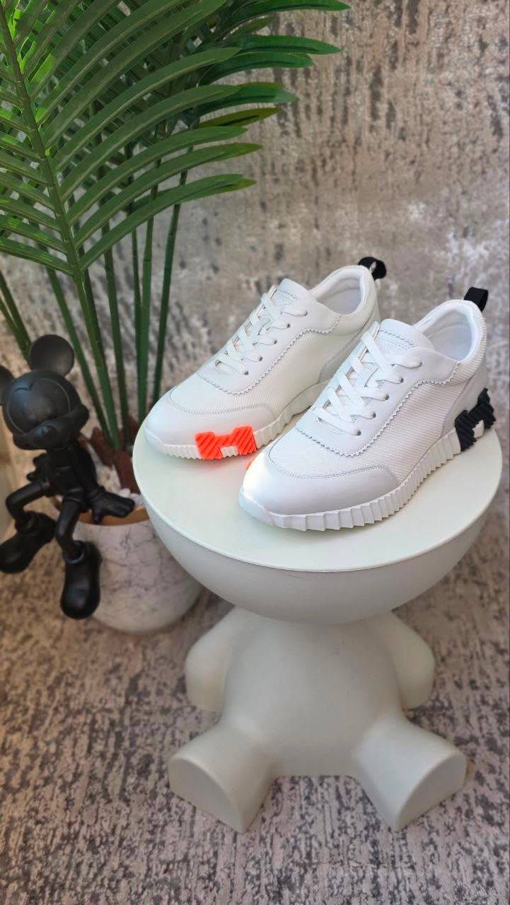 Hermès Bouncing Sneakers white