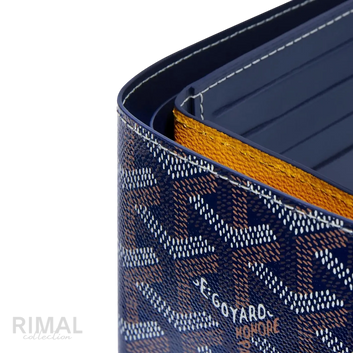 Goyard Victoire Wallet Navy Blue - View 2