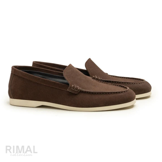 Loro Piana Footwear | Summer Walk Suede Brown