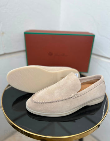 Loro Piana Summer Walk Loafers – Sand - View 2