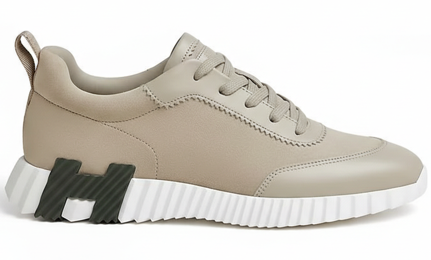 Hermès Bouncing Sneaker - Beige Sketch Low-Top | Men