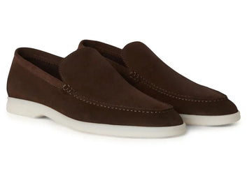 Loro Piana Summer Walk Brown Loafer | Men
